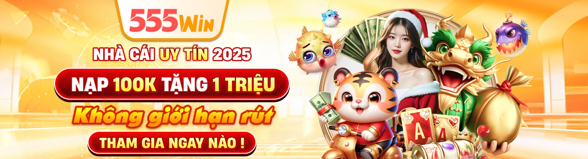 Banner chuyên mục giải trí 555Win
